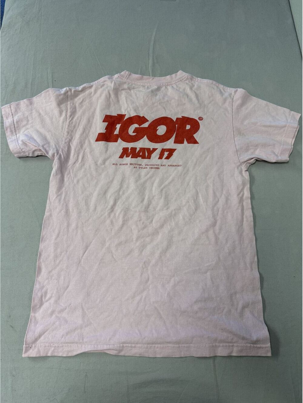 Tyler the Creator Igor Album Promo T-shirt Pink 2019 Golf M